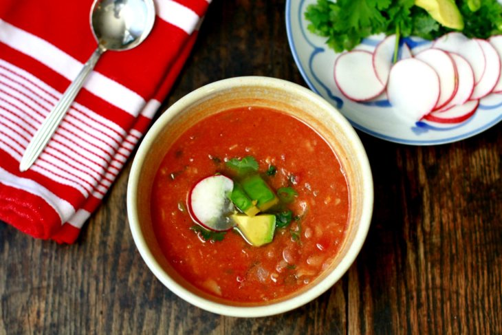 Vegetarian Tortilla Soup