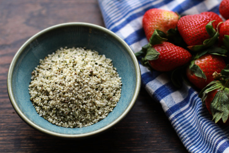 hemp seed and berries